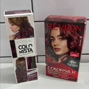 Hair Color Bundle- L’Oréal & Revlon Cherry Red